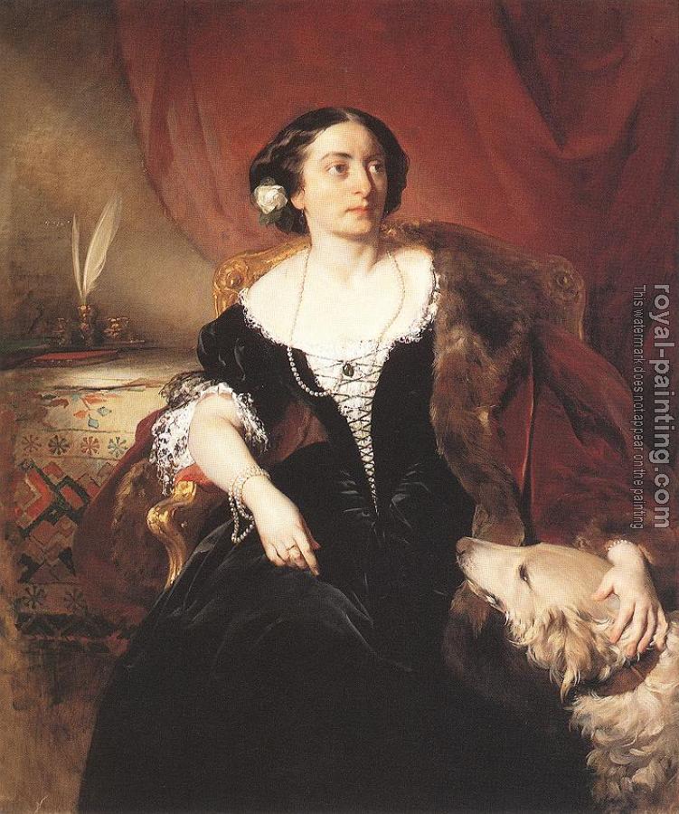 Friedrich Von Amerling : Countess Nako
